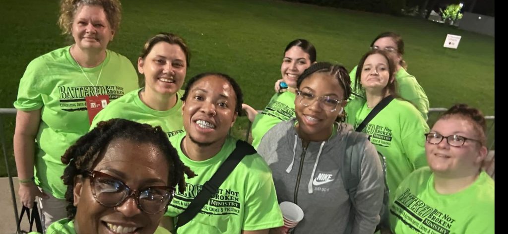 Volunteering at the Bank of America Stadium!